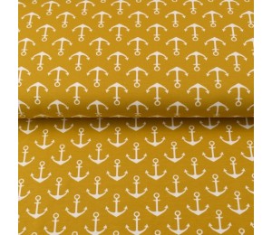 French Terry - Anker senf